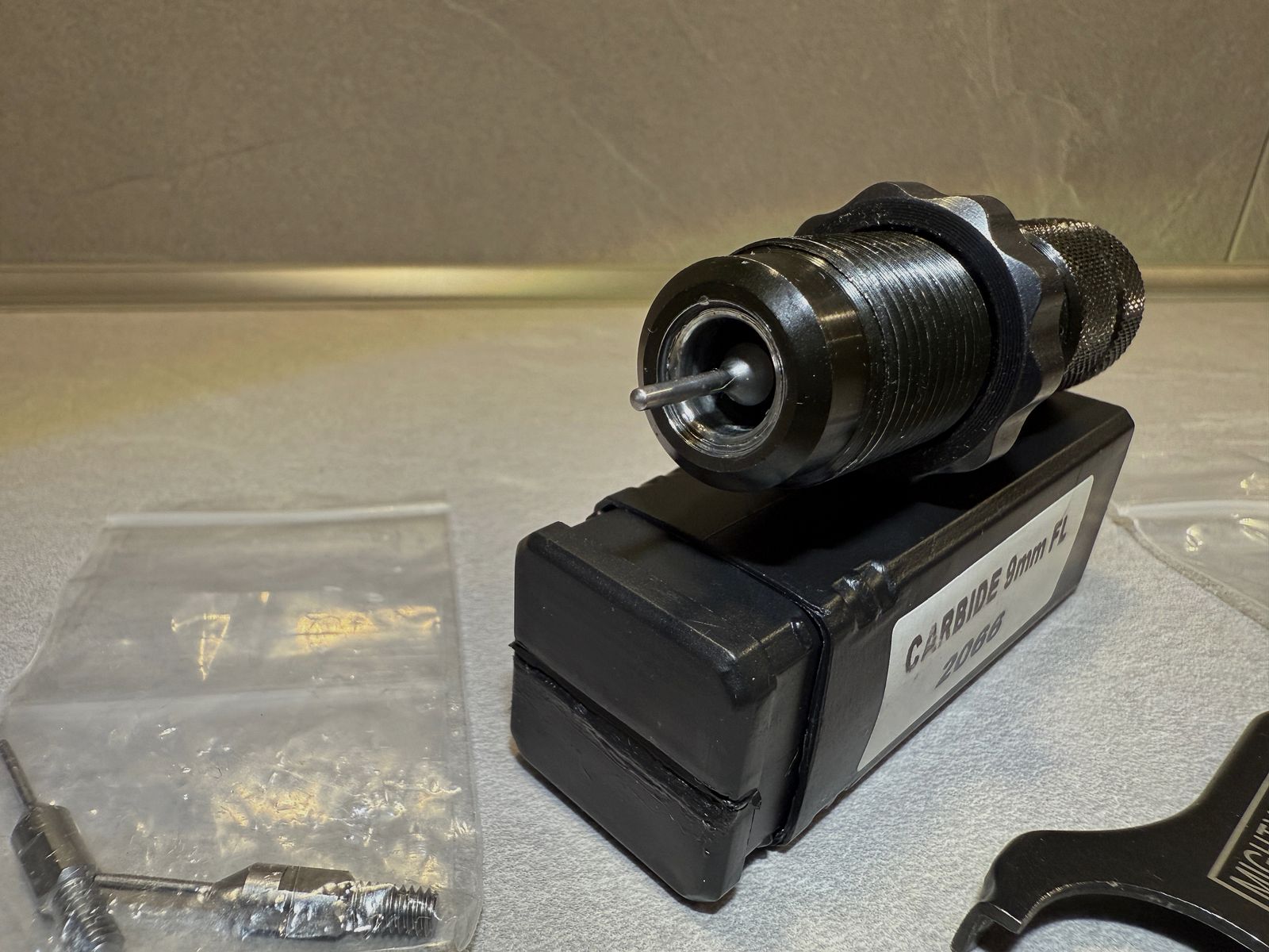 Mighty Armory 9mm Carbide Die / neue Carbide-Version / SAAMI-Spezifikation.