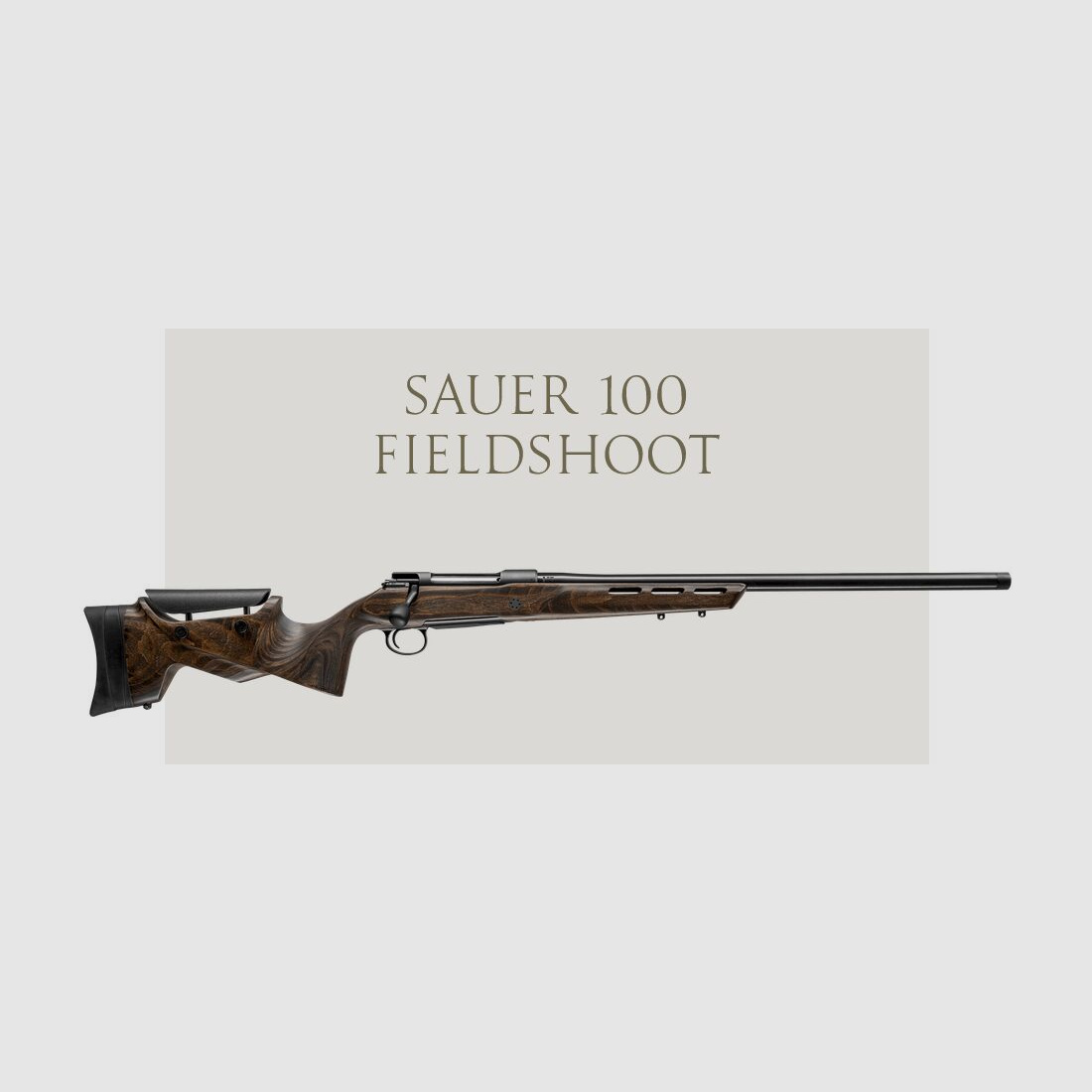 J.P. Sauer & Sohn SAUER 100 FIELDSHOOT Matchlauf LL 62 cm 6,5 Creedmoor + Gewinde