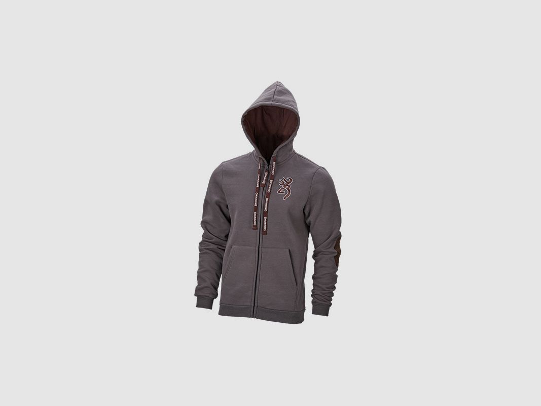 SWEATSHIRT ZIP SNAPSHOT ASHGREY - GRÖSSE 2XL