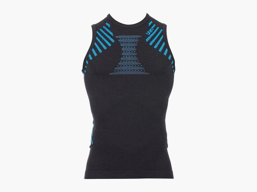 Uyn UYN Unterhemd Running Ultra1 Sleeveless Männer schwarz blau