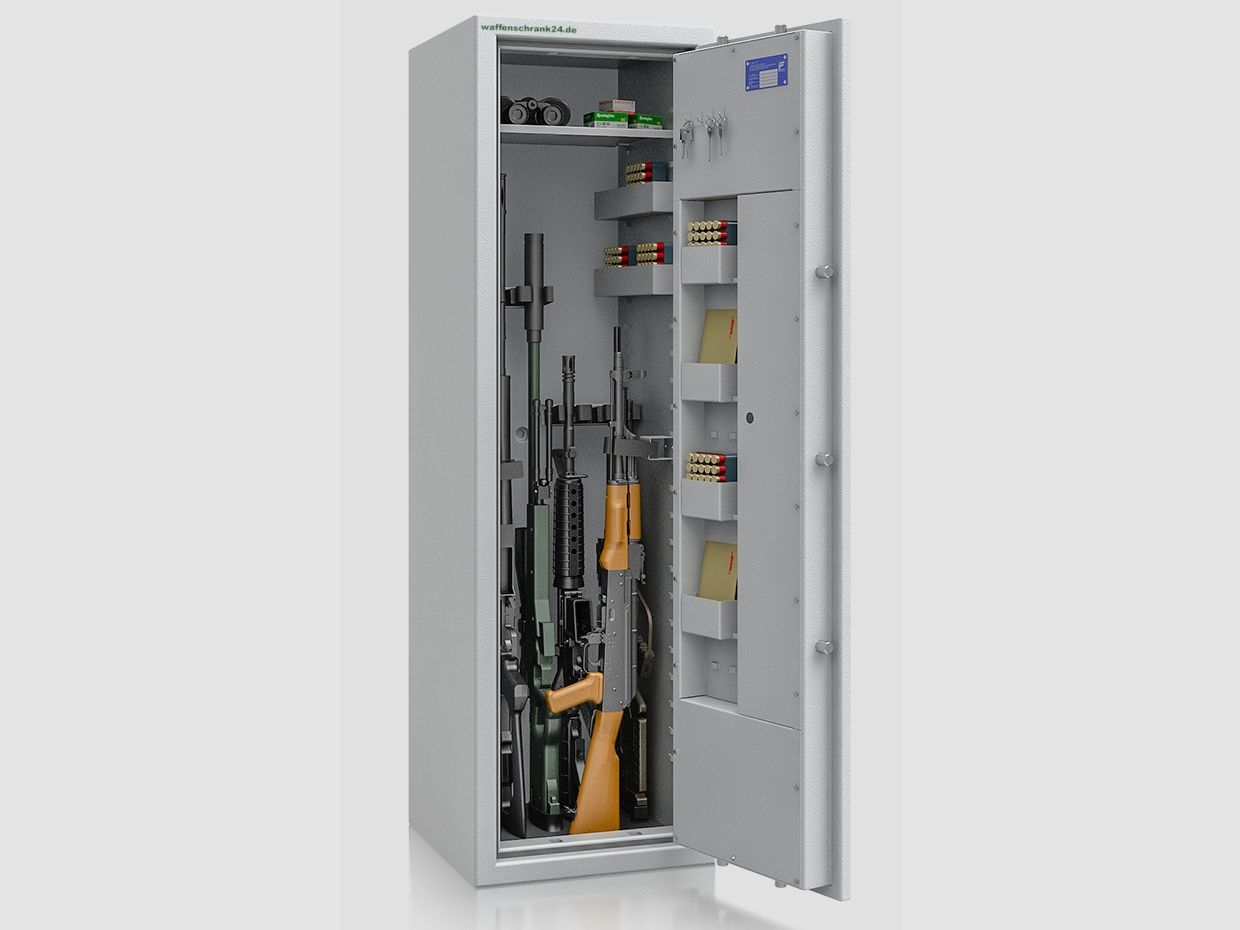 Gun cabinet resistance grade N/0 1 according to EN 1143-1