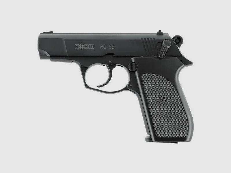 Röhm RG 88 /Kunstst.-Griffschalen Schwarz