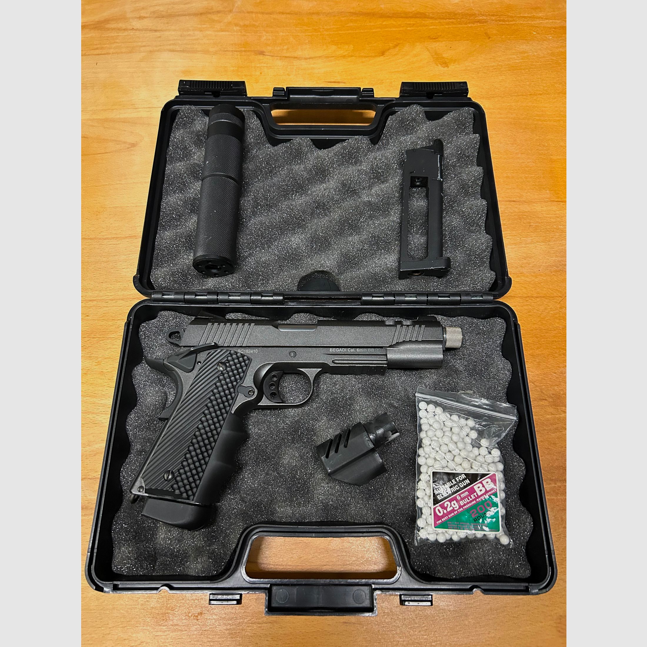 Begadi 6mm BB M1911 Rudis 2