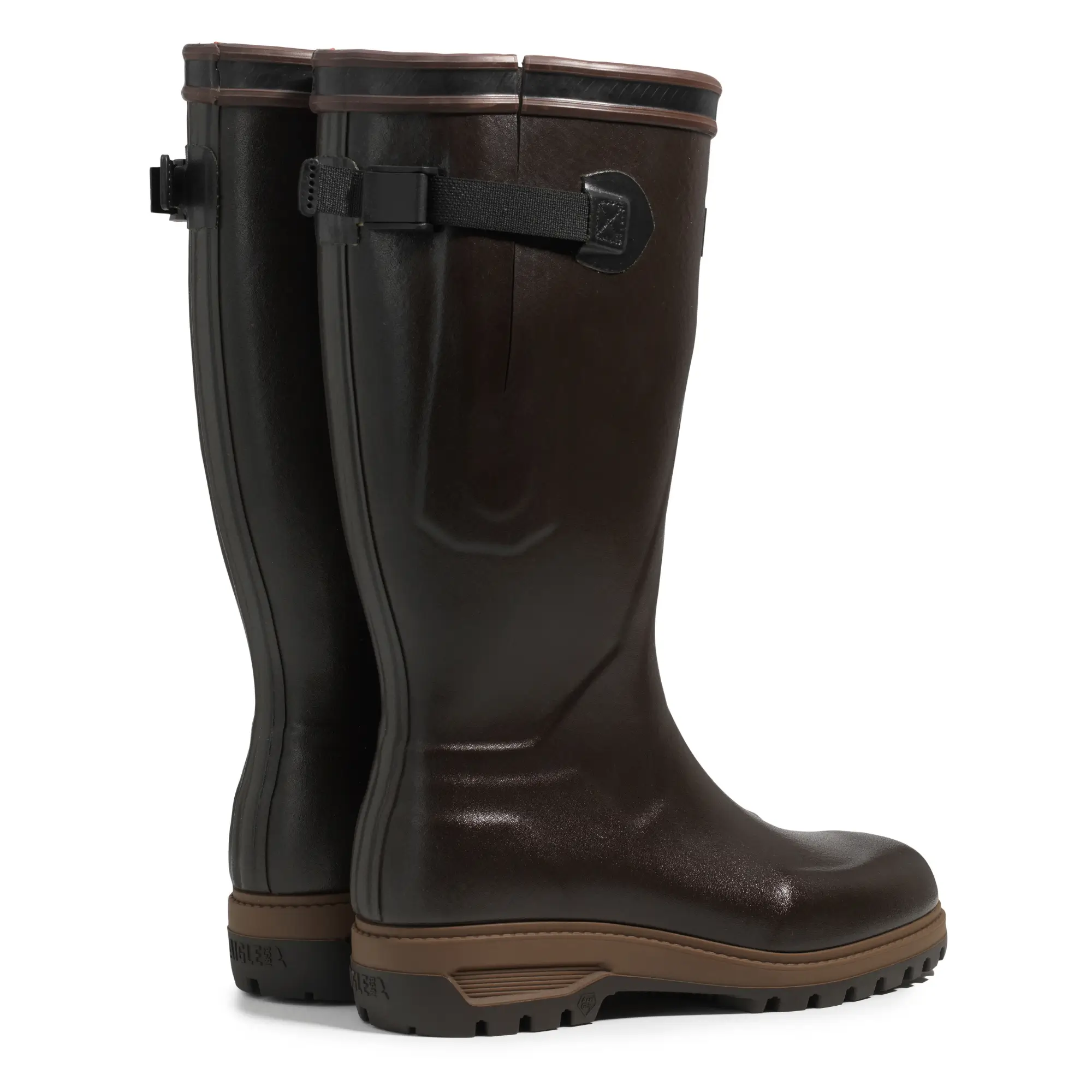 Aigle Parcours 3.0 Neomesh Rubber Boots (Brown), image 3 of 4