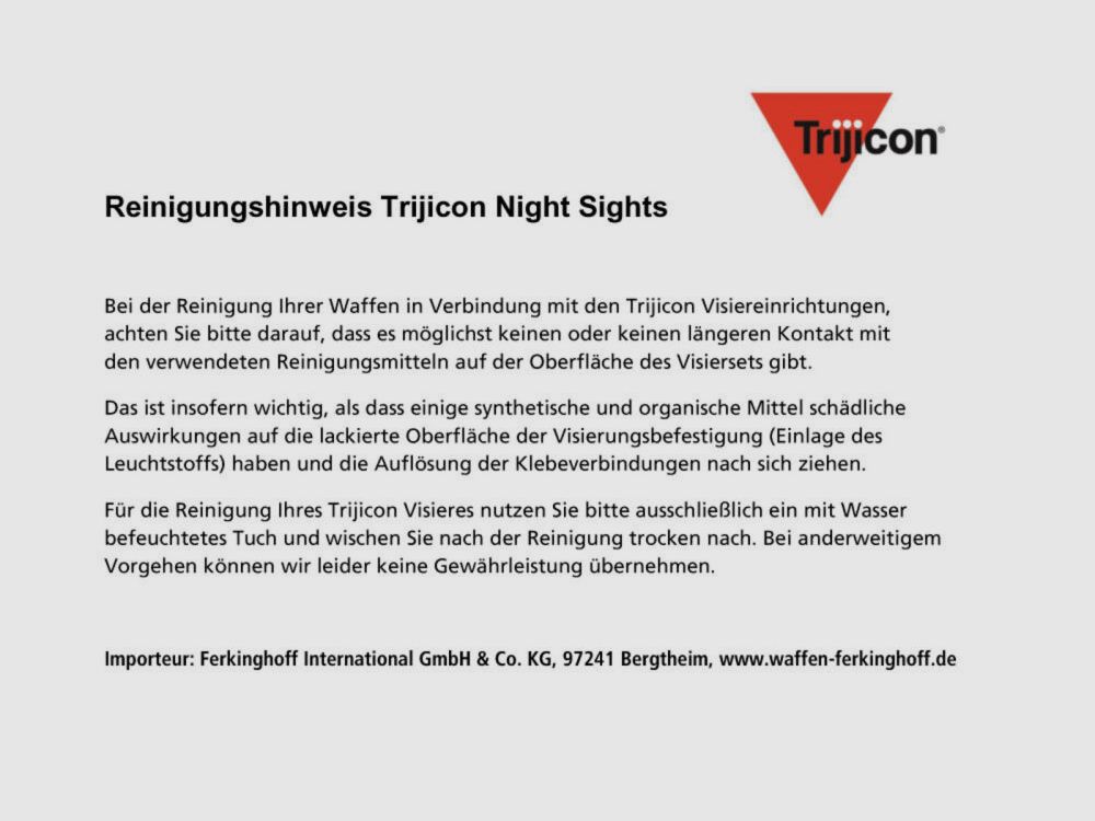 Trijicon Sight B&T Geel/Groen S&W Pistool 9mm Luger/.40 S&W/.45 Auto