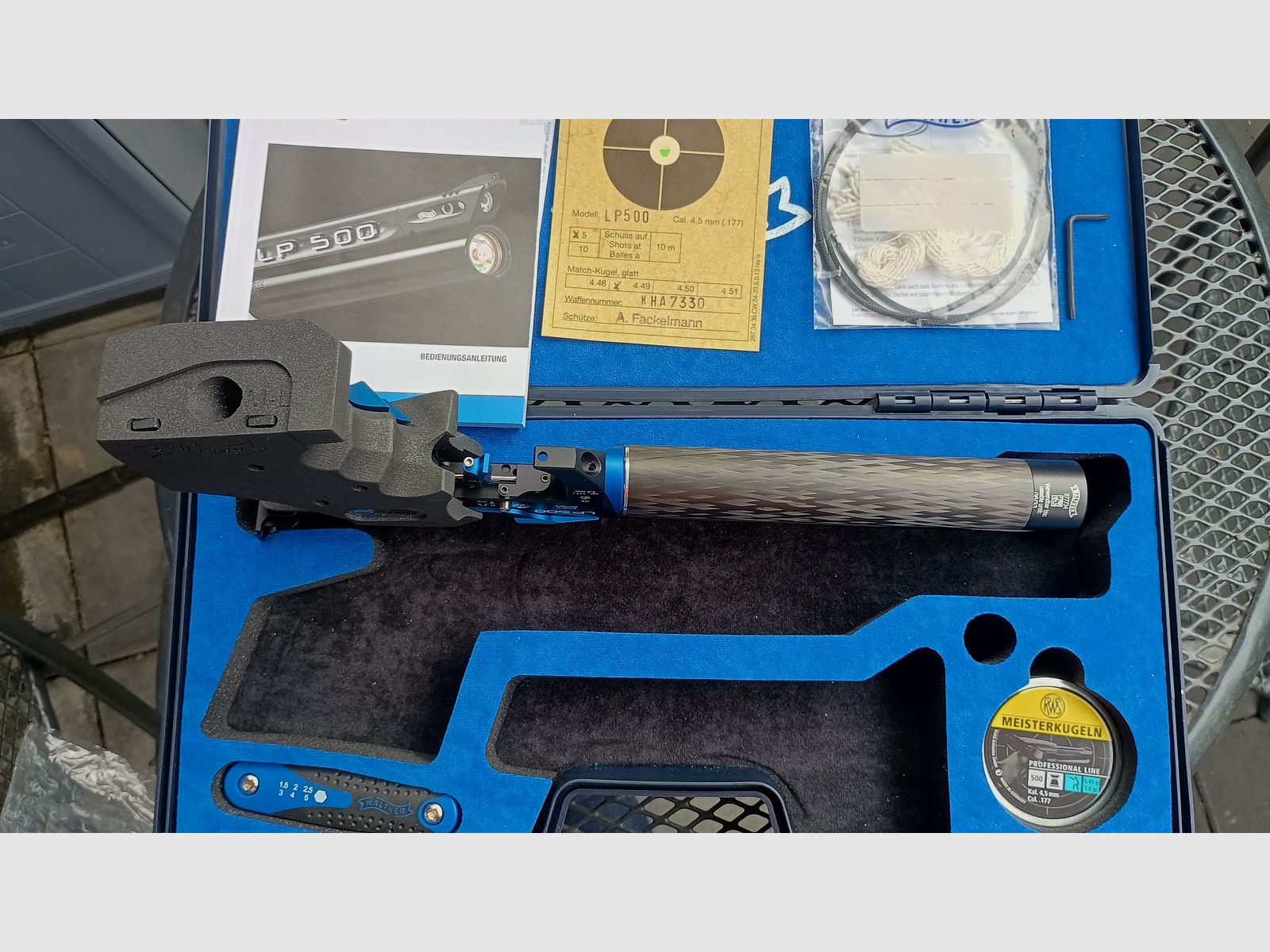 Walther LP500 Meistermanufaktor Rechts