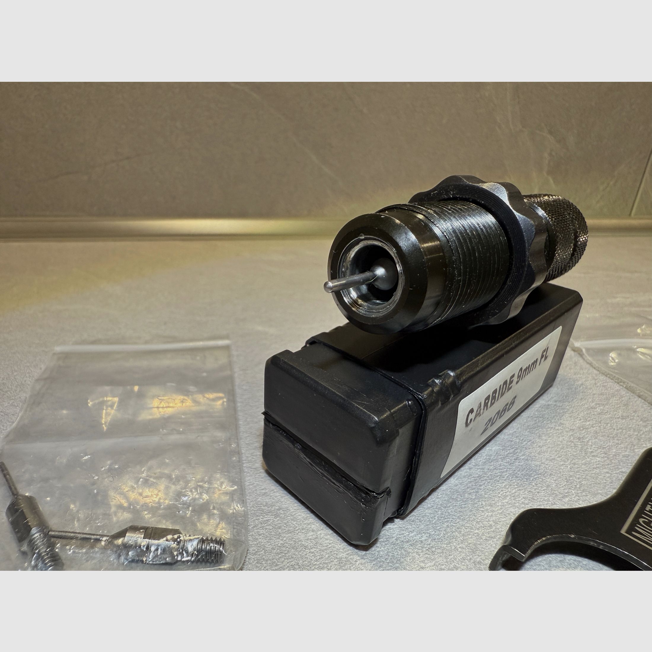 Mighty Armory 9mm Carbide Die / new carbide version / SAAMI specification.