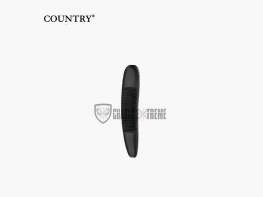Schichtplatte COUNTRY aus gestreiftem schwarzem Ebonit