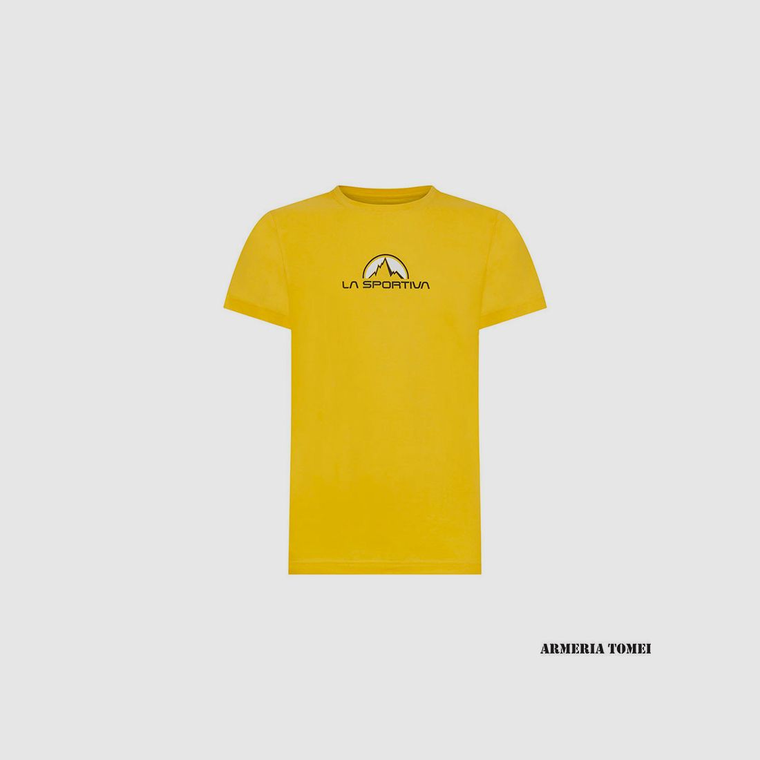 T-SHIRT – LA SPORTIVA – FOOTSTEP TEE Gelb, Bild 1 von 2