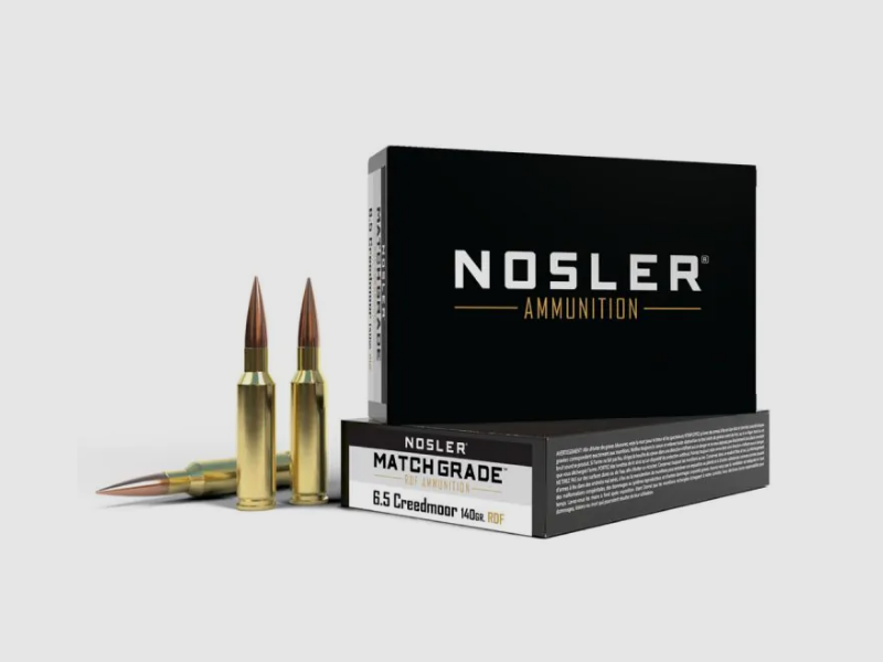 Ammunition 6.5 Creedmoor Nosler RDF MG 140gr .60115, image 2 of 2