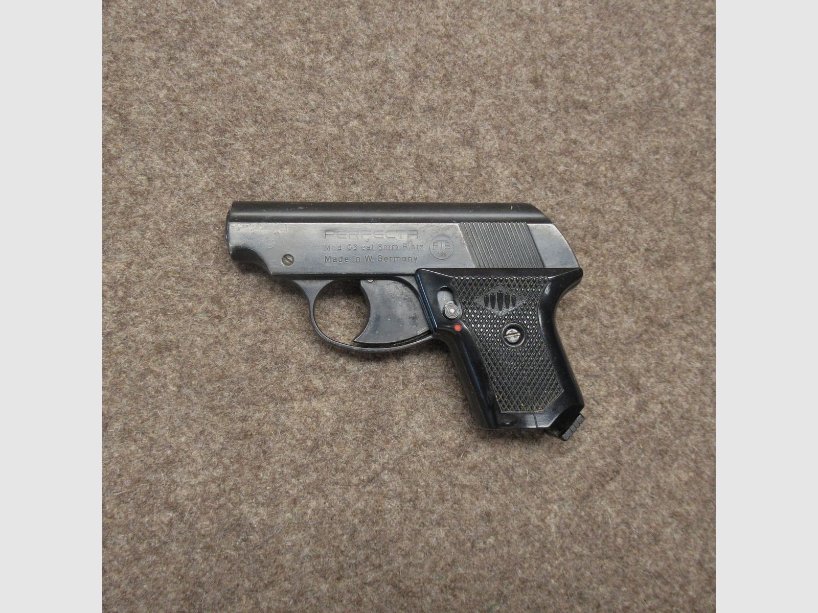 Pistolet à blanc PERFECTA mod. G3 cal. 6mm a salve, image 2 sur 2
