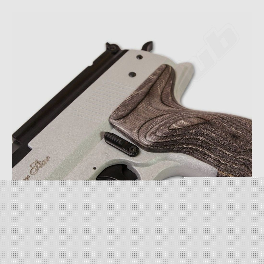 Weihrauch HW 45 Silver Star Air Pistol 5.5mm Diabolo