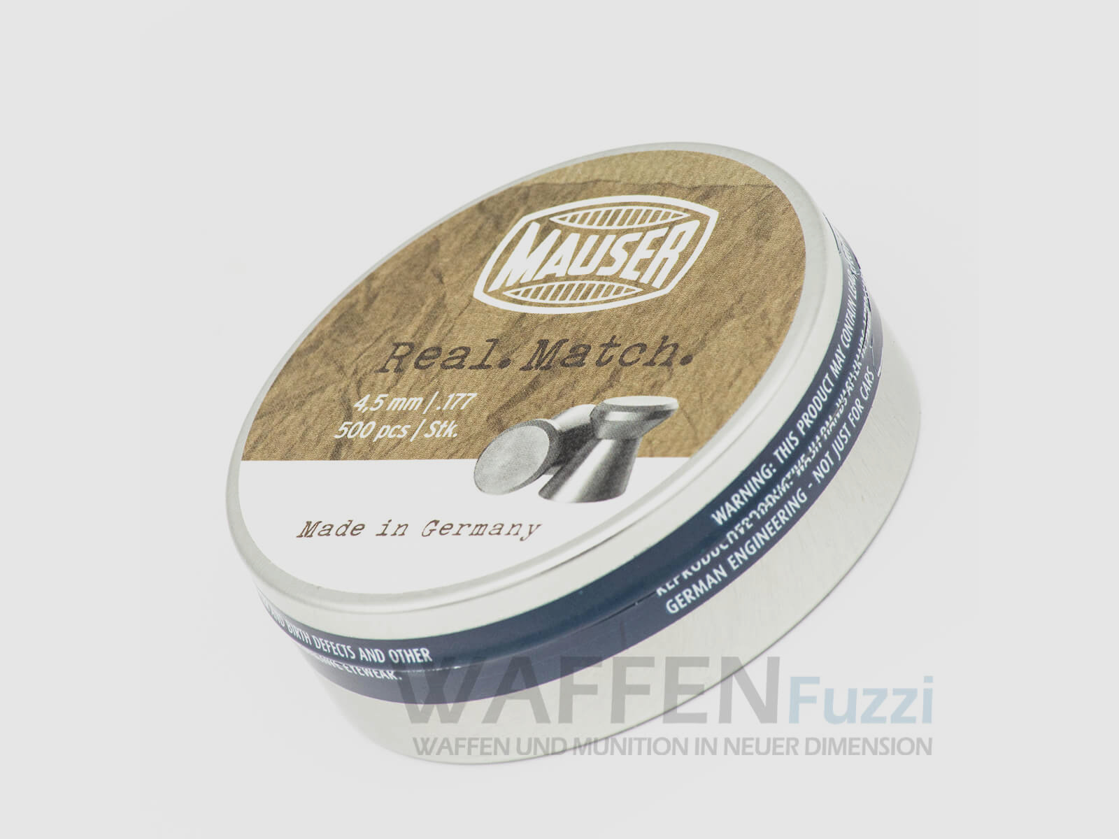 Mauser Real Match Diabolos 4,5mm 500 St.