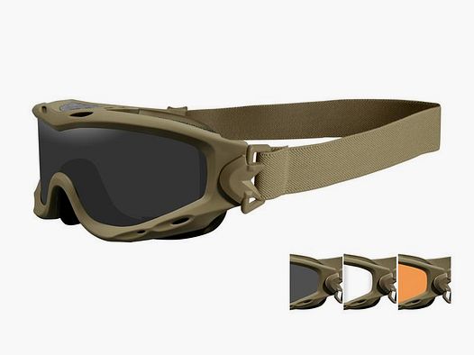 WILEY X MASCHERA A PROTEZIONE BALISTICA MOD. SPEAR – 3 lenti
