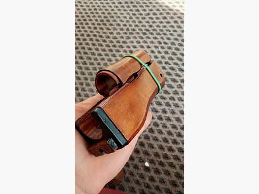 Original russischer RPK Handschutz aus Schichtholz mit Ferrule eingepasst für AK  // geeignet für AK74 / AK-100 / Saiga / AKM / Yunker 2/3/4 / Cybergun