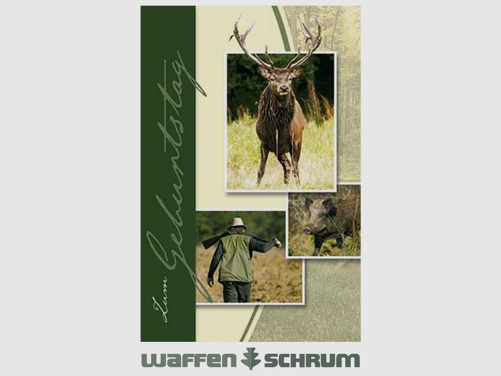 Carte d'anniversaire de Fritzmann chasse