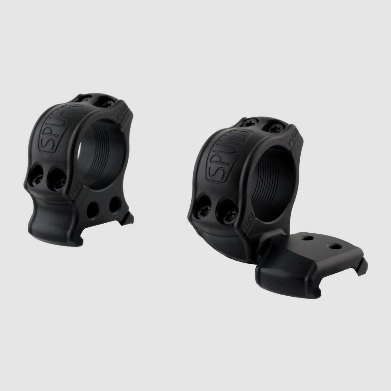 Spuhr Picatinny Ring Mount Aesthetic ø 1" H 25.4 / 12.7 mm