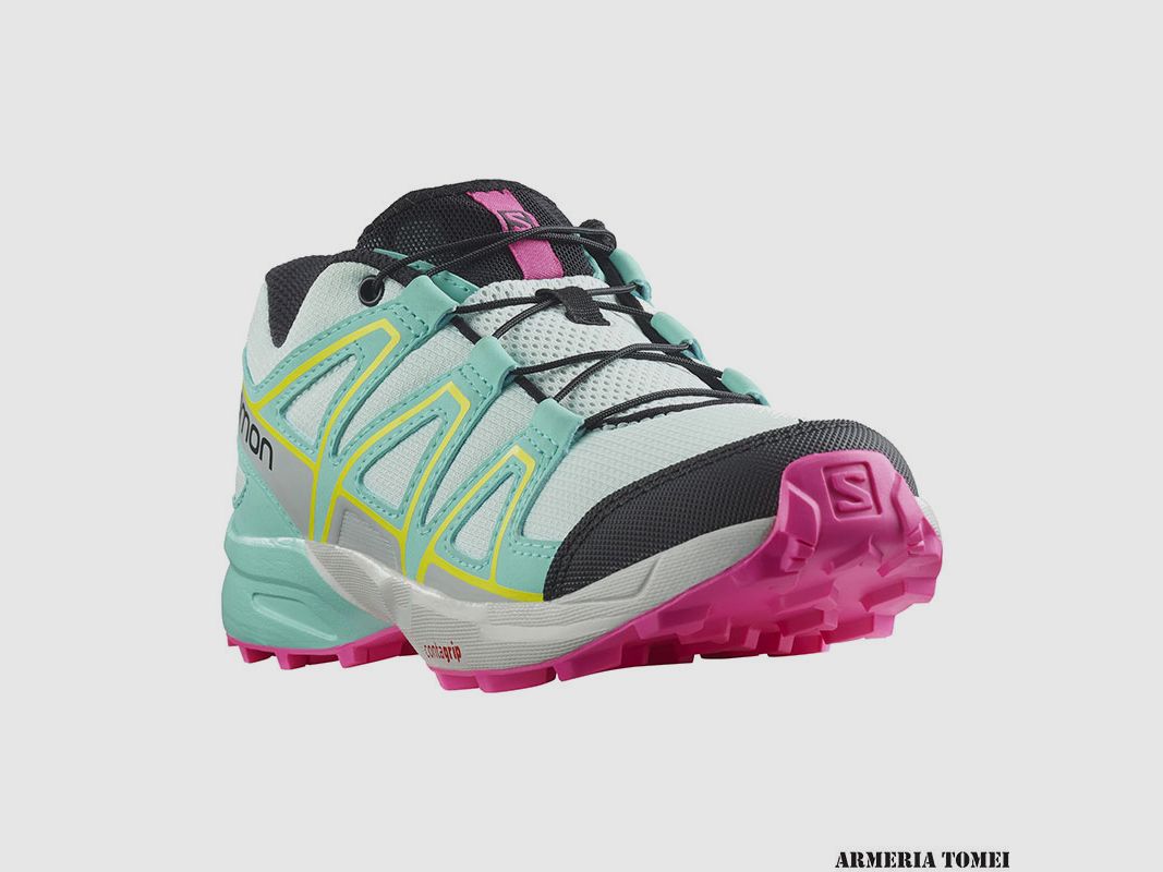 SALOMON – KINDER – SPEEDCROSS J Bleached Aqua / Blue Radiance / Lunar Rock, Bild 2 von 6