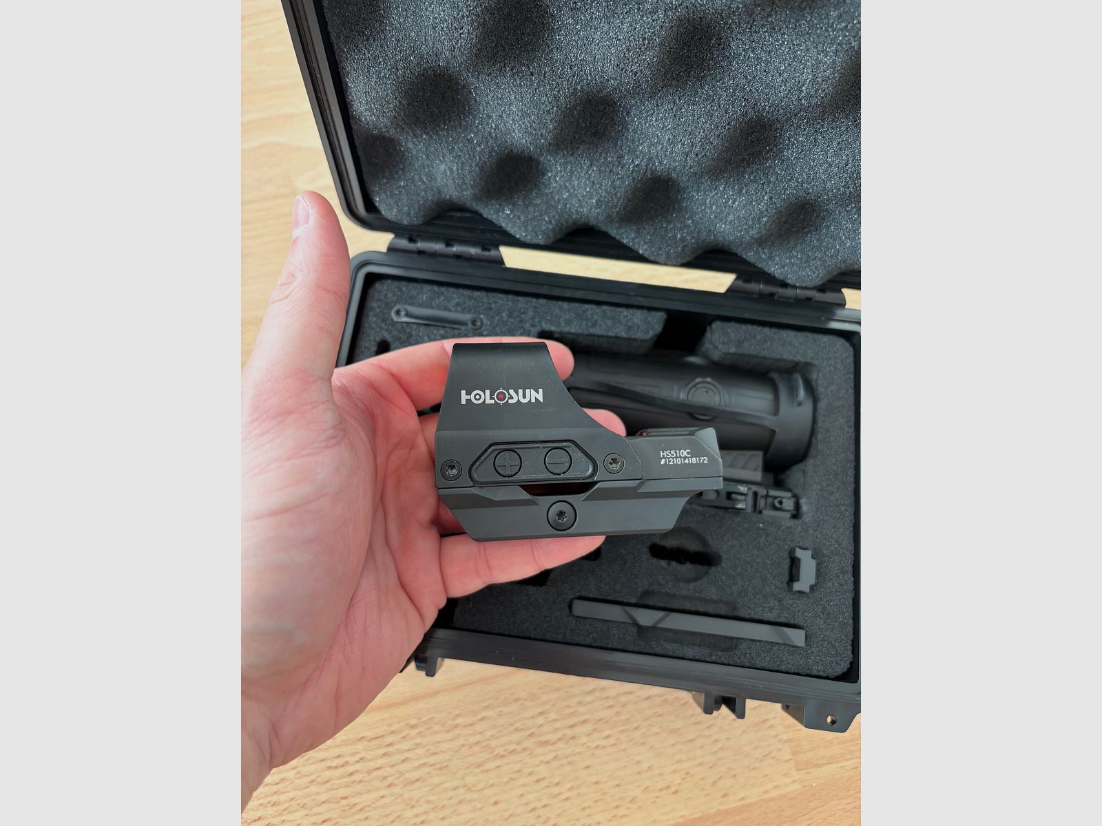 Holosun HS510C + HM3X Magnifier Set + Cover