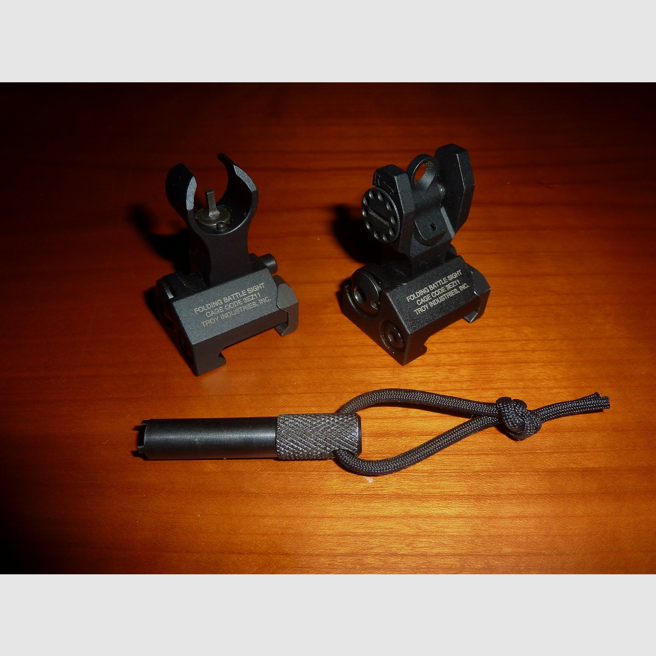 Troy Industries AR 15 Flip Up Battle Sight Set