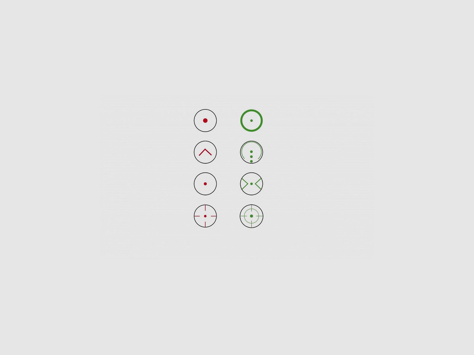 KONUS PUNTO ROJO/VERDE SIGHT-PRO R8, imagen 3 de 3
