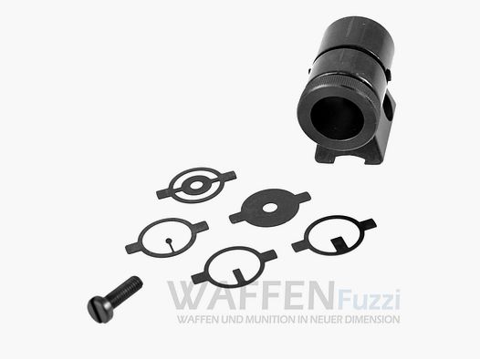 Tunnel sight for incense air rifles with ring and bar sight