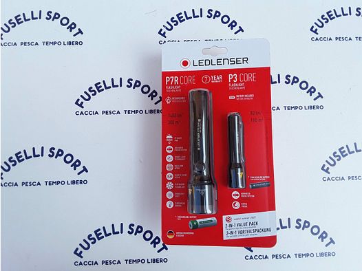 Ledlenser P7R core e P3 core