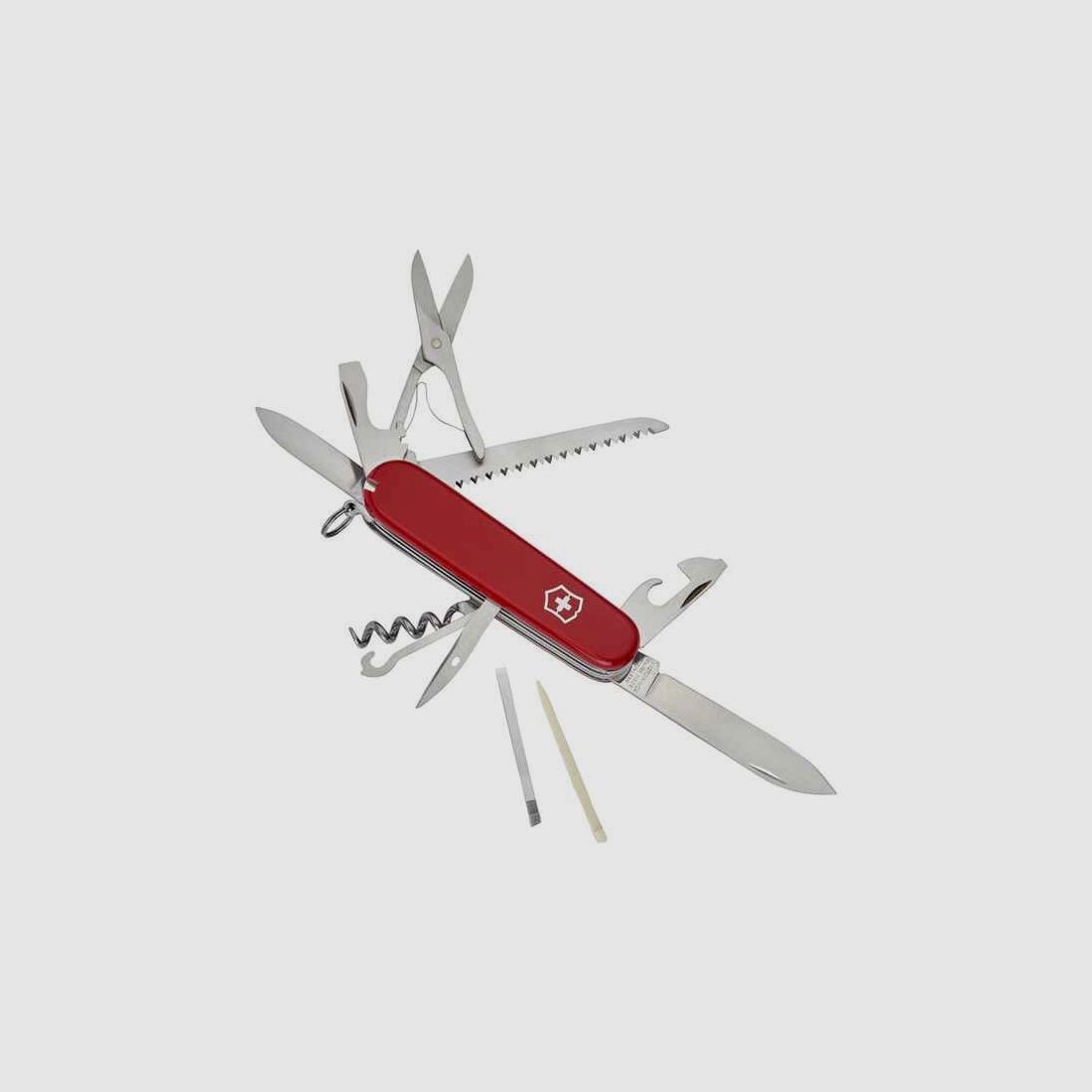 Original Schweizer Offiziersmesser von Victorinox mit 15 Funktionen