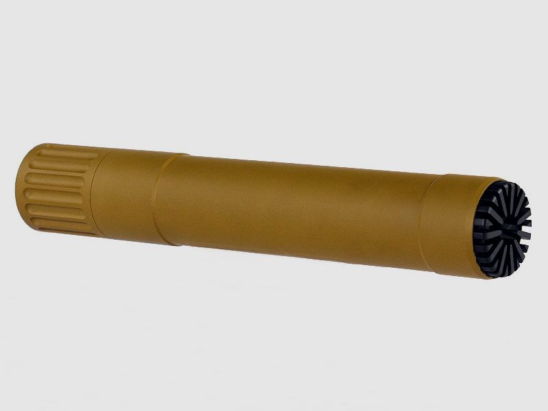 B&T MONOBLOCK, silenciador NEGRO, .338 Lapua Magnum (rosca M28x1 izquierda)