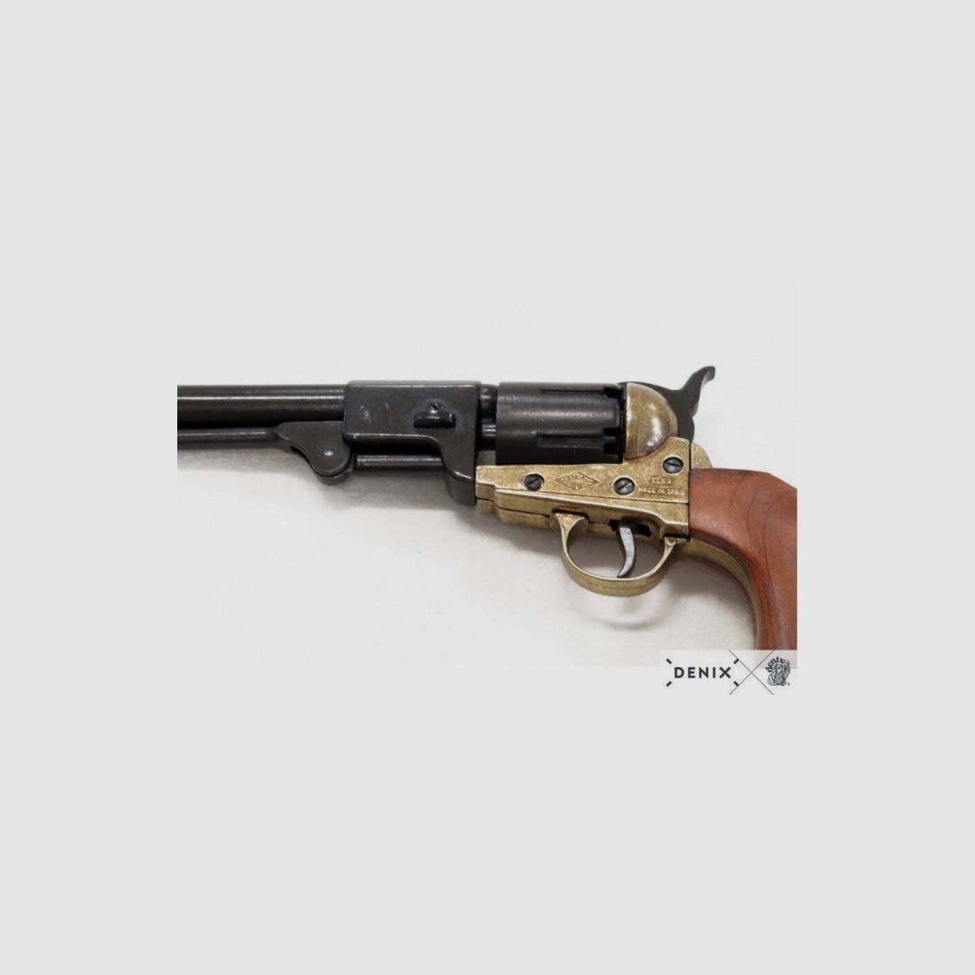 Decoratieve Replica Denix De Revolver 1851 Amerikaanse Marine, afbeelding 3 van 8