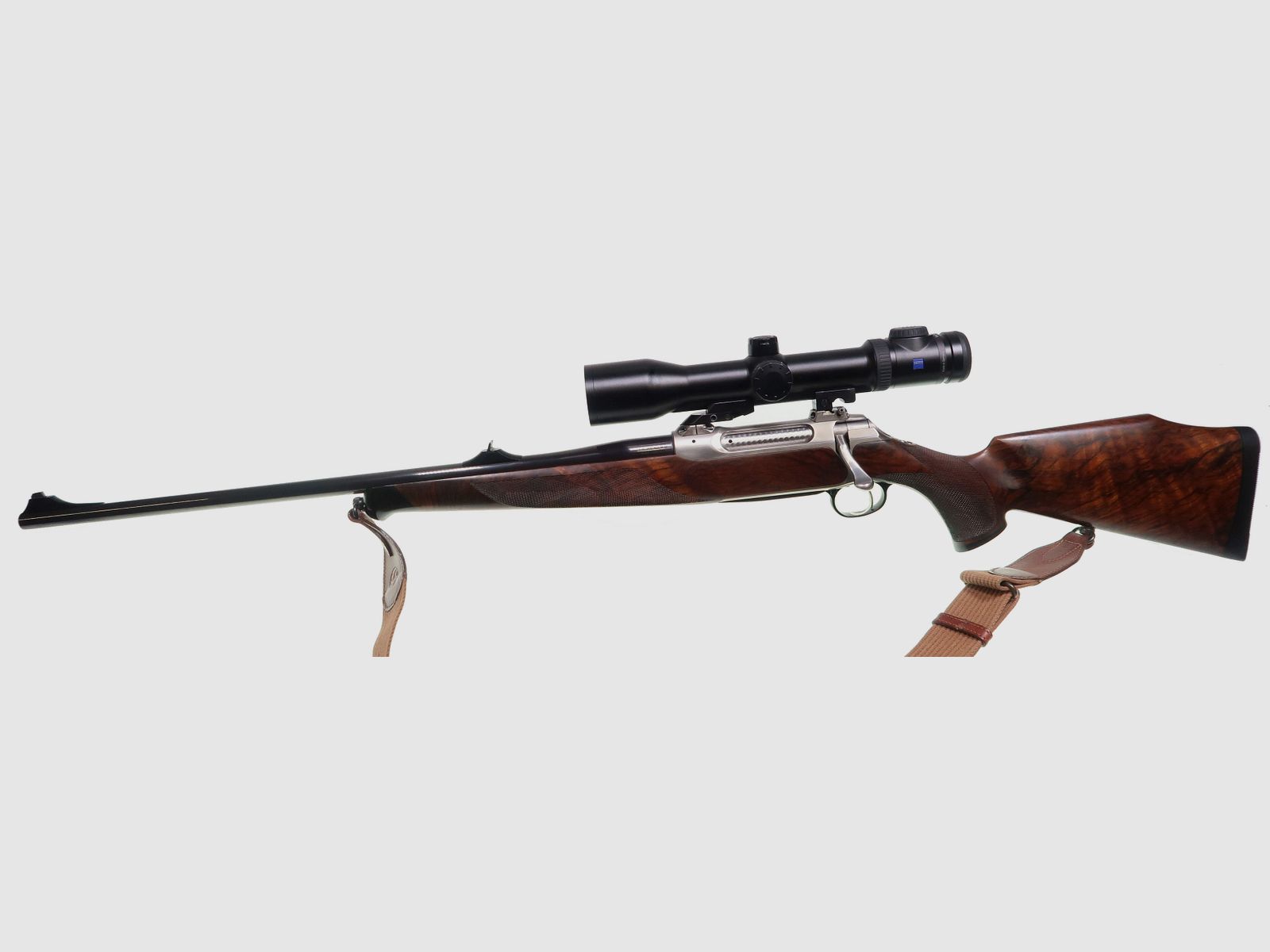 Sauer202 Custom Elegance links Kal. 300WinMag.