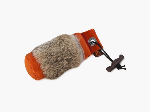 Firedog canvas dummy with fur, orange, 250 g
