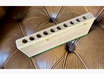 Cartridge case wooden insert for the Schweizer cartridge pouch