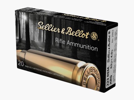 Sellier & Bellot .223Rem eXergy bleifrei 4,0g - 62gr.