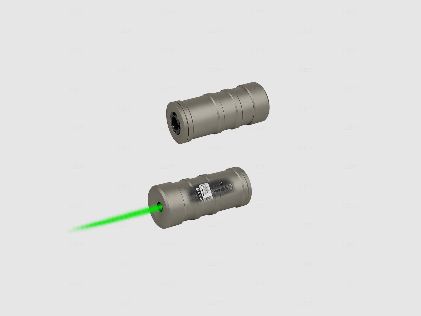LCT PP-19-01 Silencer mit Tracer (Silber)