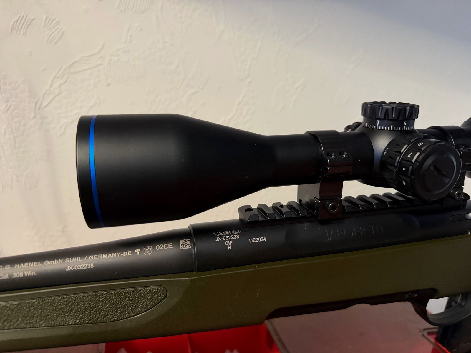 Haenel bolt-action rifle Jaeger 10 .308 win.