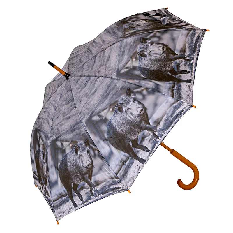 Parasol z motywem dzika