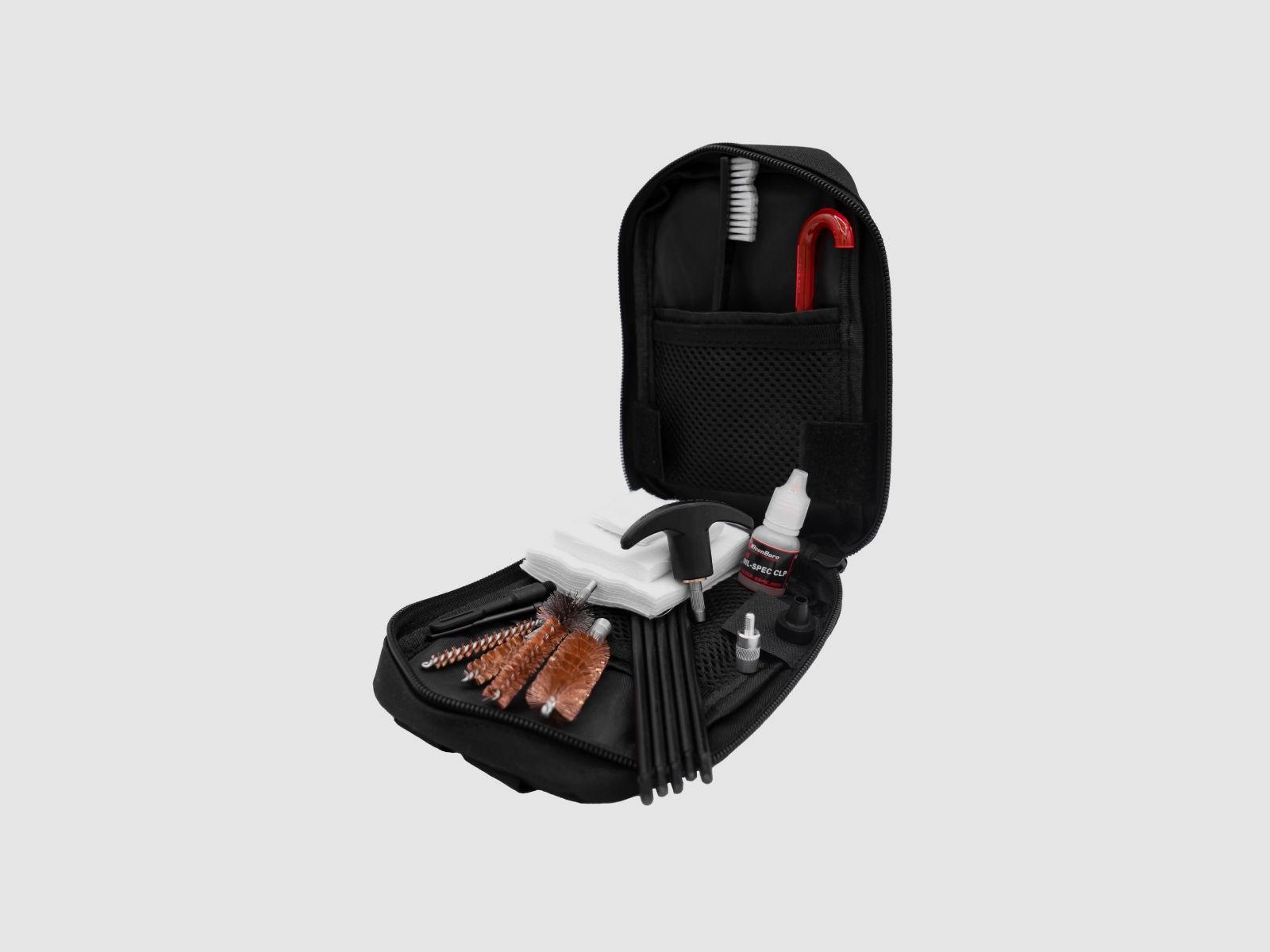 Kit di pulizia Tac .223Rem/9mm/12GA