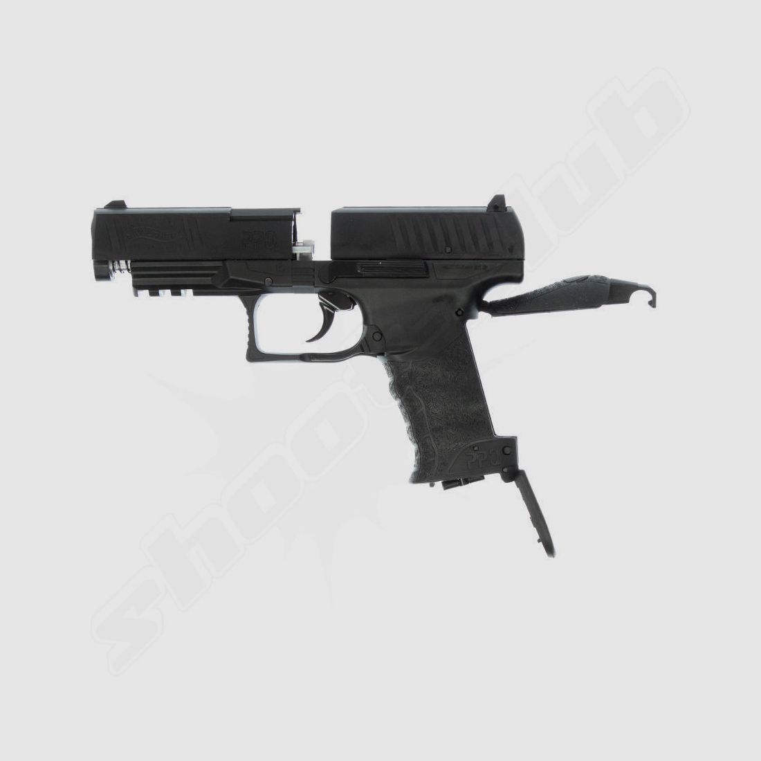 Walther PPQ CO2 Pistole 4,5 mm Diabolos - Komplett-Set