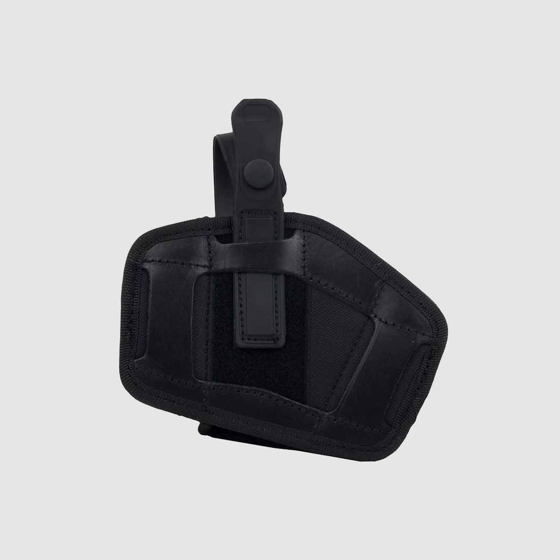 Schnellziehholster Formholster GĂĽrtelholster fĂĽr mittlere und groĂźe Pistolen und Revolver Cordura schwarz