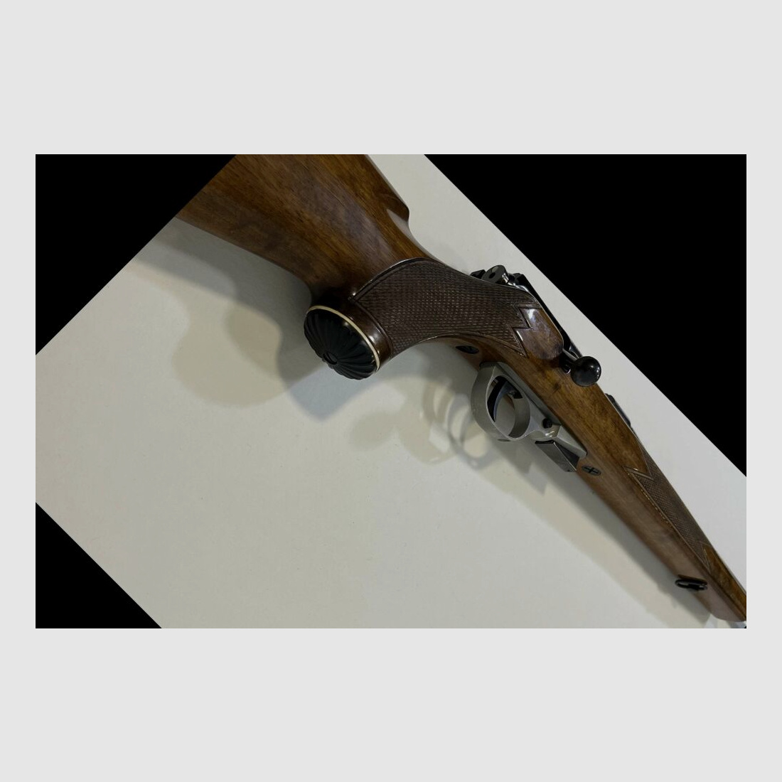 Unique Modell T Dioptra im Kaliber 22 Magnum Sehr Selten. Unique Modell. Dioptra, Jagdrepetierer, Kaliber 22Magnum