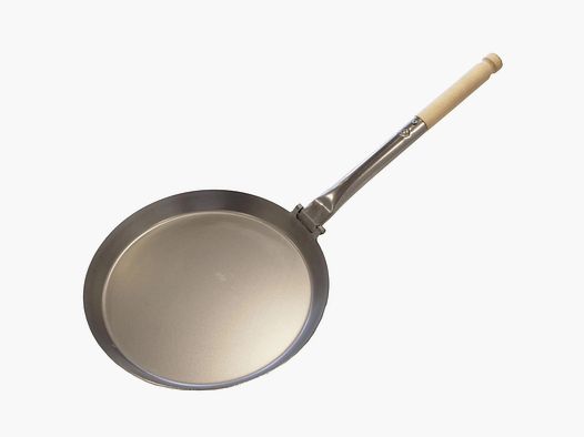 Stabilotherm Padella da Cacciatore XL con Manico Pieghevole in Legno