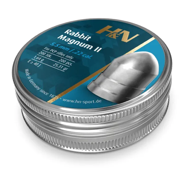 Śrut Diabolo H&N Rabbit Magnum II 5,5 mm / 200 szt.