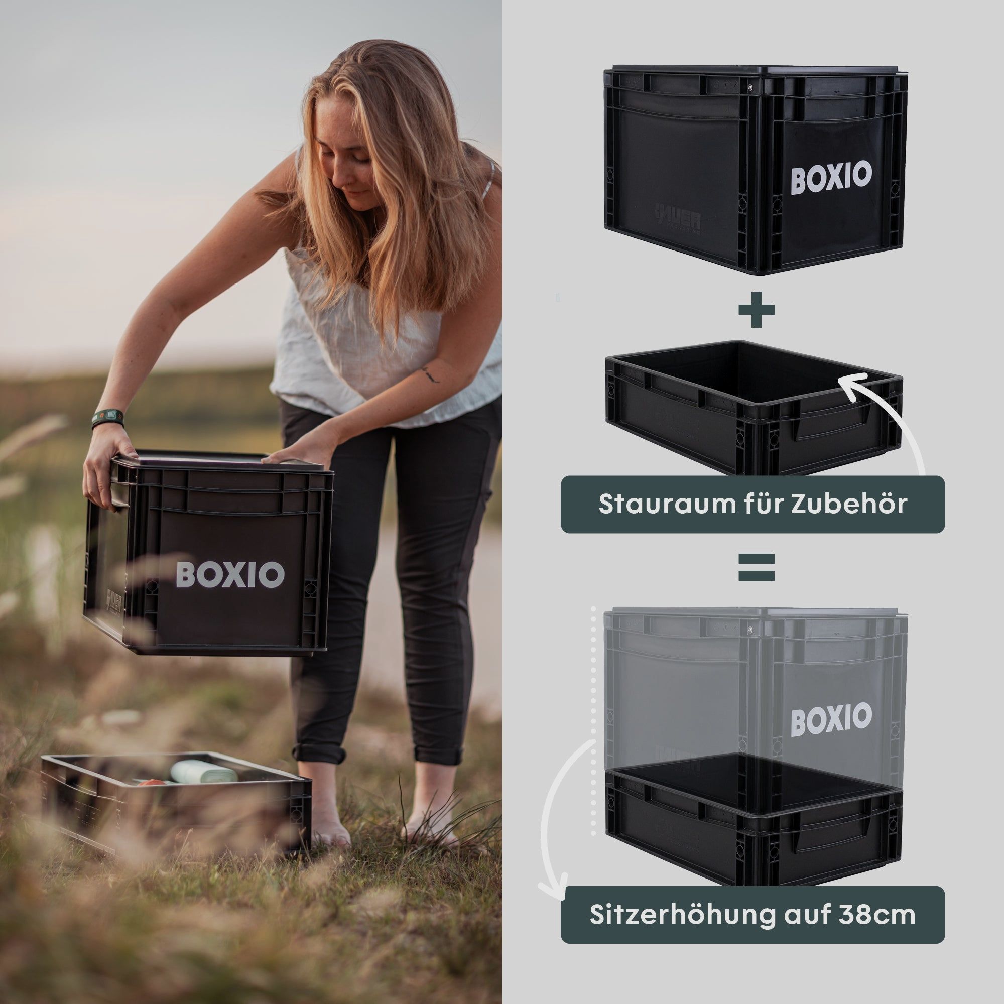 BOXIO TOILET MAX+ | Trenntoilette Komplettset