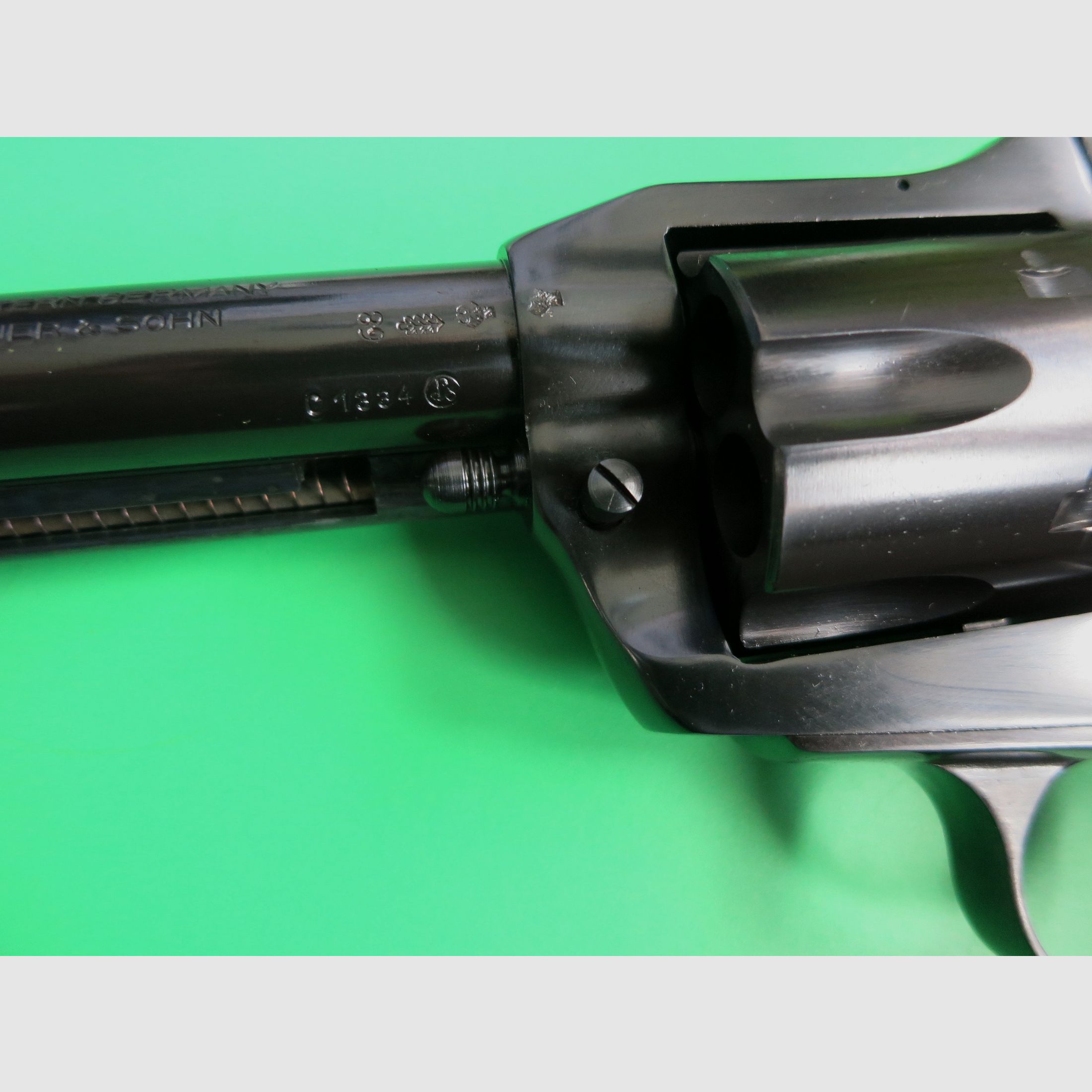 Revolver Western, FJ. P. Sauer & Sohn, Six-Shooter Western, .45 Colt, État de collection #64, image 4 sur 13