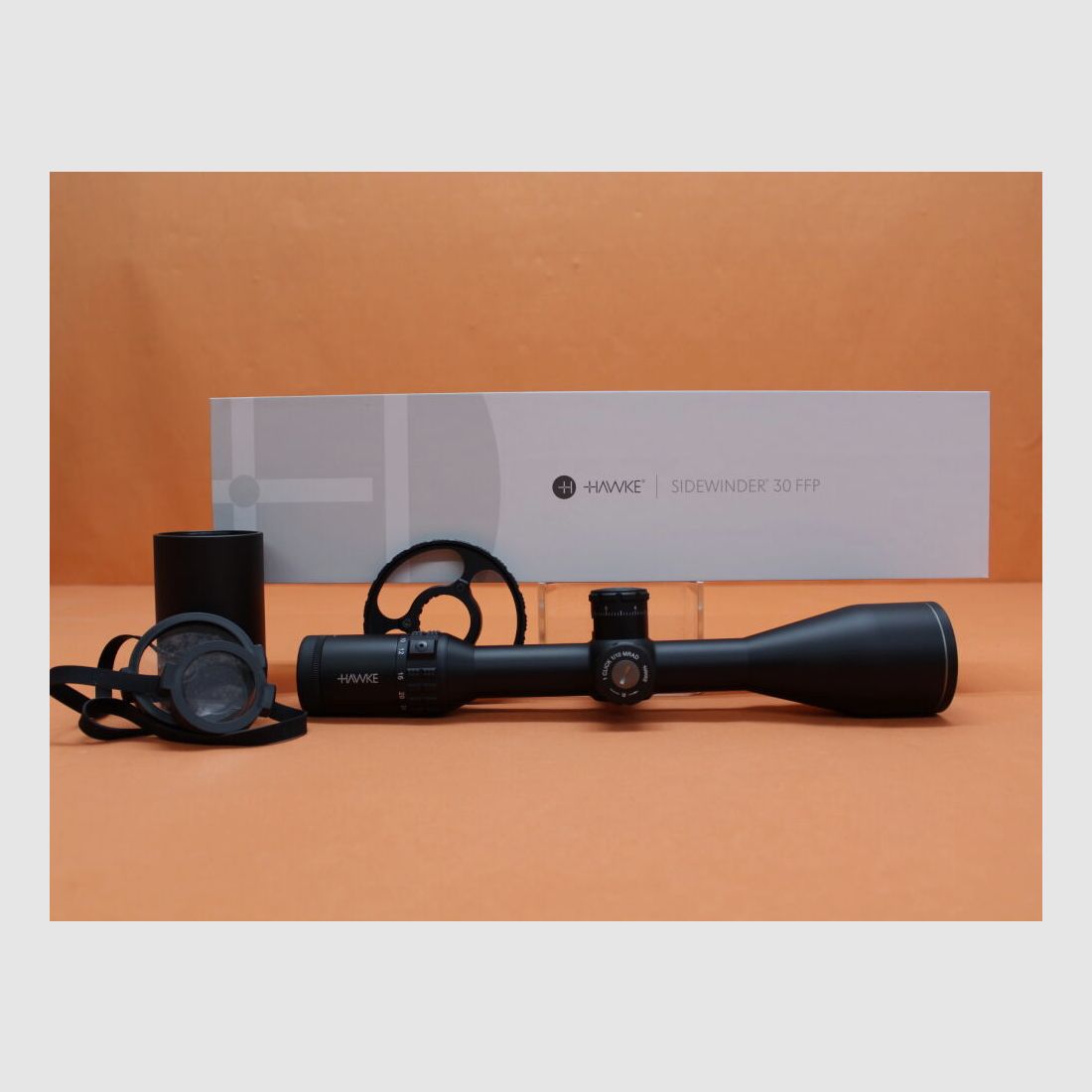 HAWKE HAWKE Sidewinder 30 FFP riflescope 6-24x56 (17460) Half Mil reticle (1st focal plane)