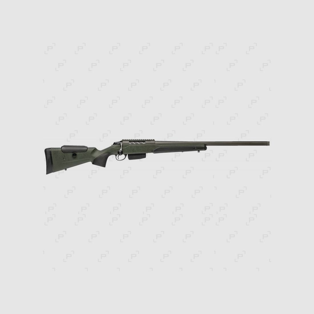 Präzisionsgewehr mit Verschluss TIKKA T3X SUPER VARMINT TUNGSTEN CERAKOTE GRÜN