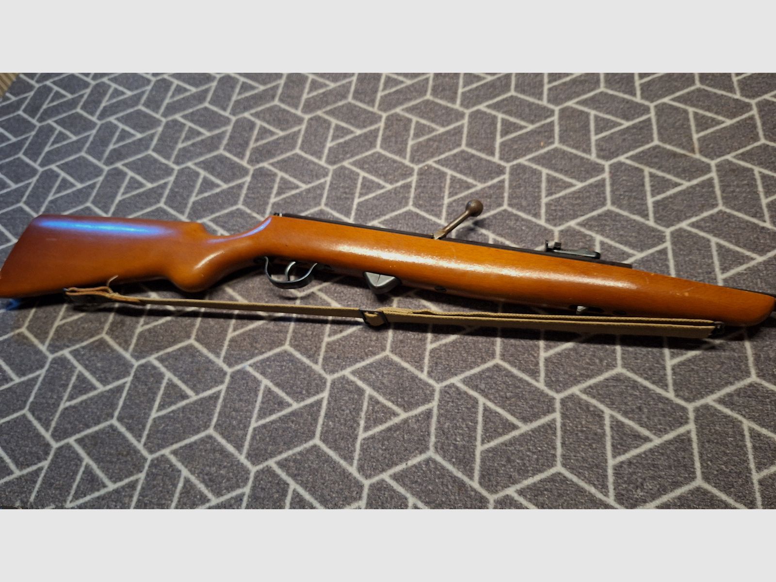 Haenel Suhl 310 air rifle with 12-round magazine + case!