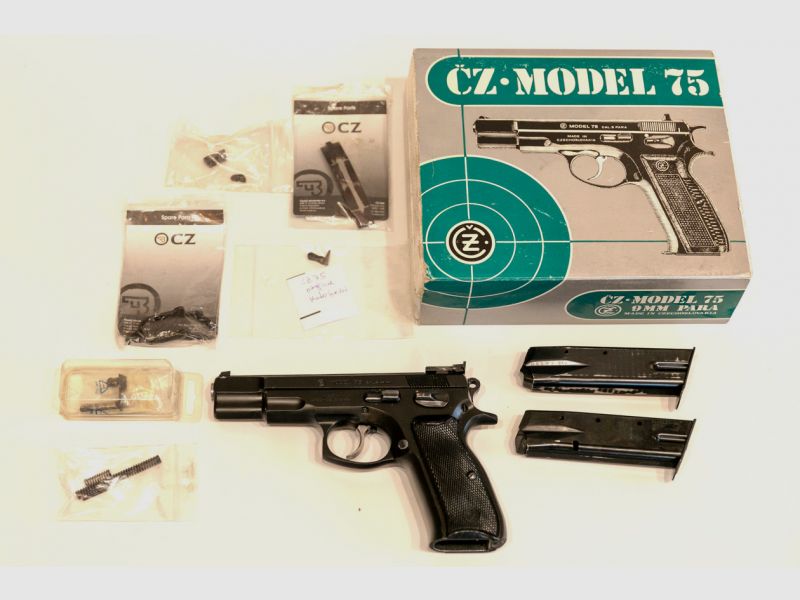 Brünner CZ 75 M93 9mm Luger aus erster Hand