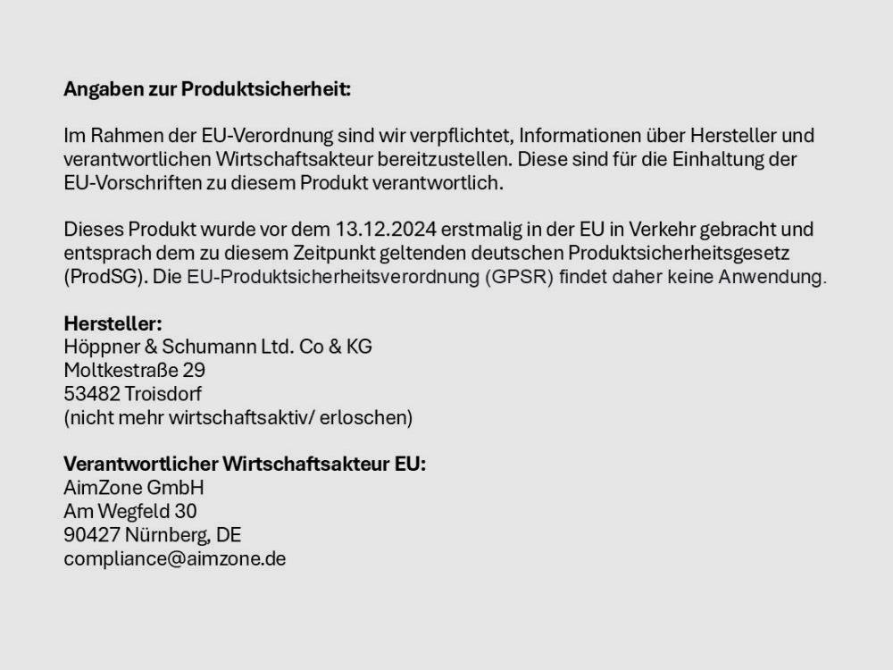 Höppner & Schumann/H&S H&S/ Höppner&Schumann uitrustingsriem 40mm zwart met binnen- en buitenriem maat S